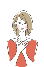 女性のイラスト