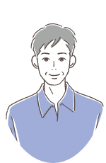 男性のイラスト