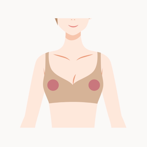 乳輪イラスト
